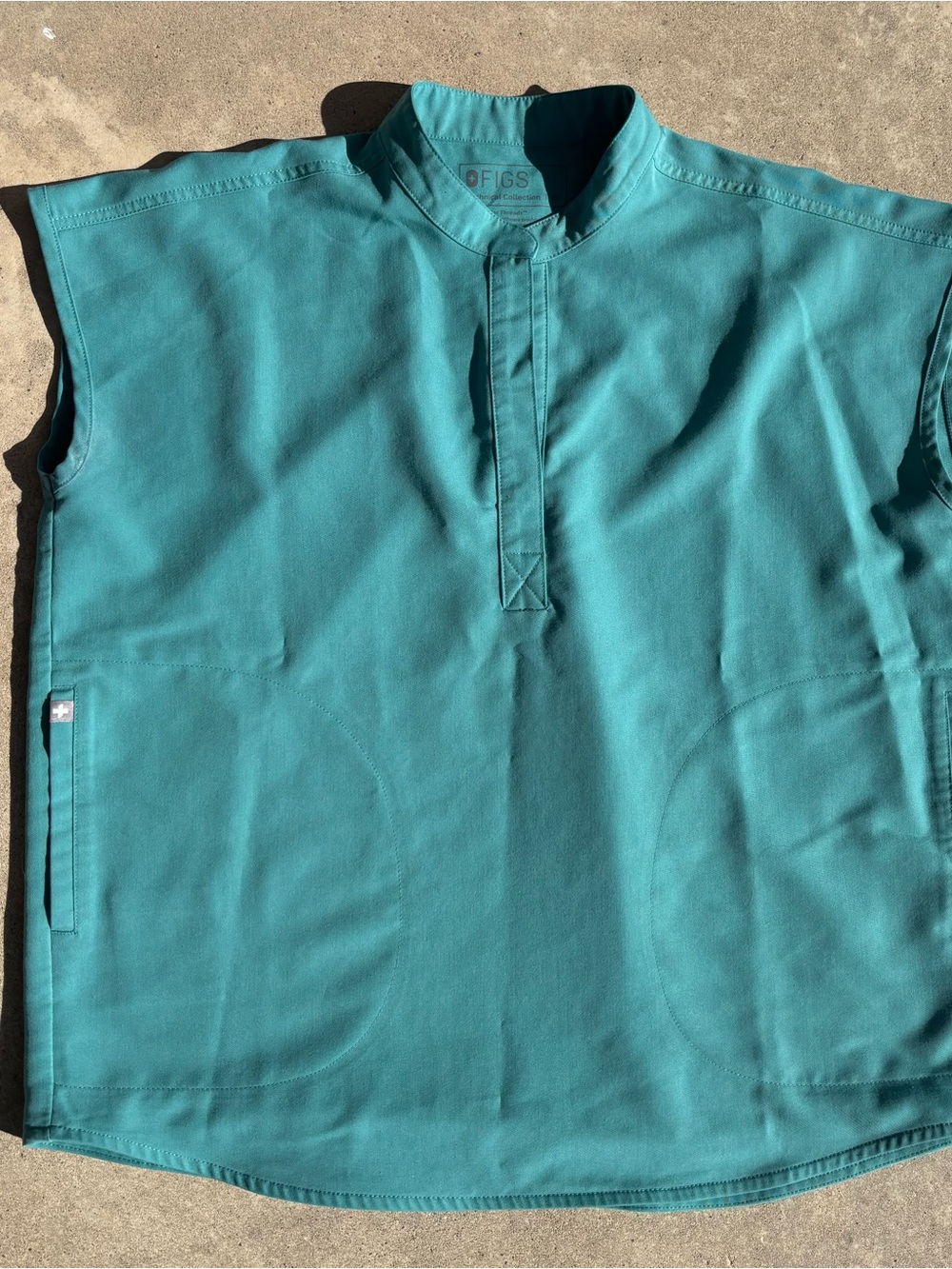 Figs XS Women’s Teal Rafaela Scrub Top